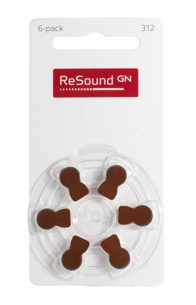 Air/zinc 312 (brown)