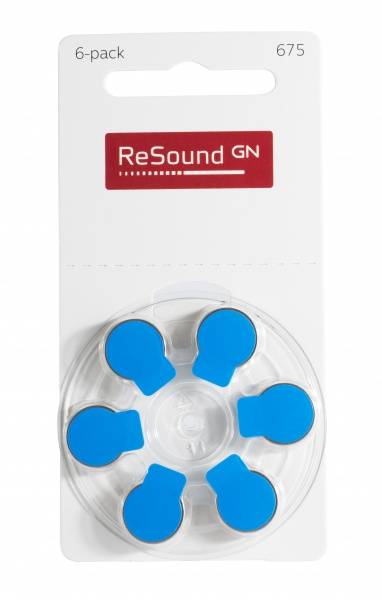 Air/zinc 675 (blue)